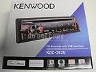   KDC 252U In Dash CD//WMA Player Front USB/AUX Input Pandora Radio