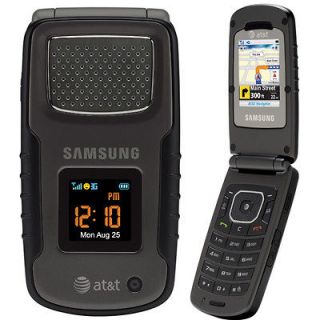 New Samsung Rugby A837 3G GPS AT&T Mobile Cell Phone Black