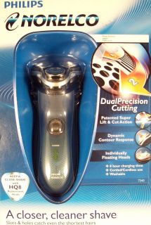 Norelco 7340 Shaver 7310 UPGRADE W POP UP TRIMMER BRAND NEW
