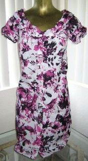Rare New JEAN PAUL GAULTIER for Target INSECT & Floral Print DRESS XS 