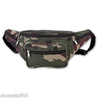   Camouflage Water Repellen​t Waist Bag   FANNY PAK   BELT BAG NEW
