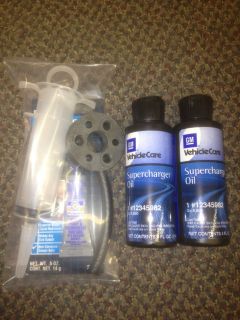 Eaton GM Ford OEM Supercharger Coupler Repair Kit Combo w/2 GM oil