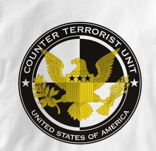 24 Counter Terrorism Unit Jack Bauer CTU TV T Shirt XL