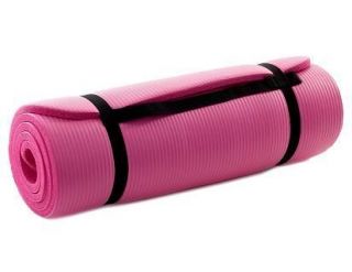 NEW PINK PROSOURCE YOGA PILATES 1/2 THICK EXERCISE MAT 71 LONG