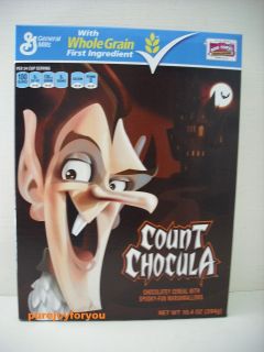 General Mills COUNT CHOCULA Chocolate Flavored Marshmallow Cereal 