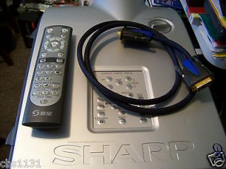 Sharp XG P25X Conference Series LCD 16.9 W/HDMI to DVI / Remote 