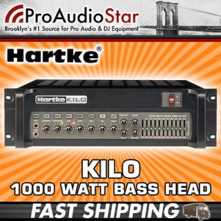 Hartke Kilo 1000 Watt Bass Amp Head PROAUDIOSTAR