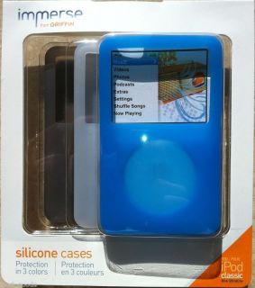 GRIFFIN Silicone Skin Cases 3 PK for iPod Classic 160GB