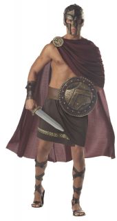 Adult Roman Greek Spartan Warrior Gladiator Hercules Costume Halloween