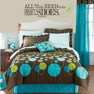 Great pair of Shoes vinyl wall quote   Cinderella   Pick your colors
