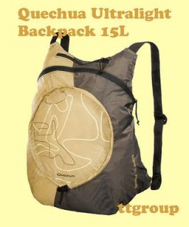 Quechua Hiking Camping Waterproof Ultralight Backpack Rucksack 15L 