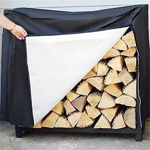 Firewood Storage Rack Cover Included