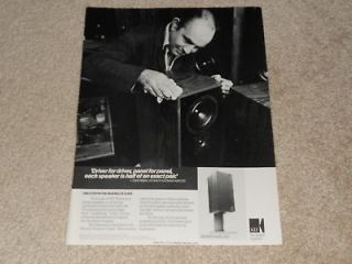 KEF Reference Model 103/3 Speaker Ad, 1989, Article,1pg