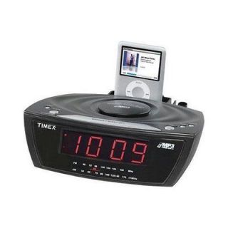 Ihome T227bq Timex Alarm Clock Radio W Mp3 (t227b/q)