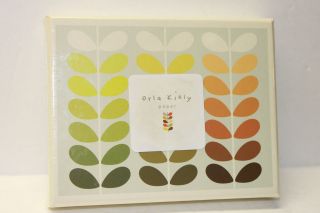 Orla Kiely Natural Stem 8 Note Cards with Printed Envelopes 29847 