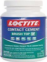 HENKEL 1371270 Loctite 8 fl oz Contact Cement with Brush Top