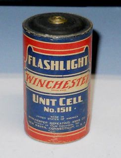 Vintage 1947 Winchester No.1511 Flashlight Battery
