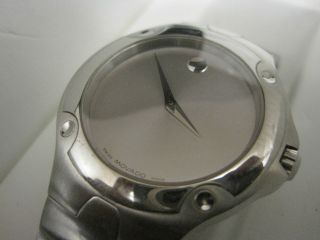Authentic Men’s Movado Sports Edition Silver Dial Watch 84 G1 1892 