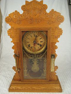 antique waterbury calendar clock