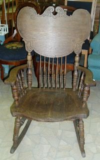 antique rocking chair in Chairs