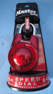 Master lock Speed Dial Resettable Combination 1500iD Directional 