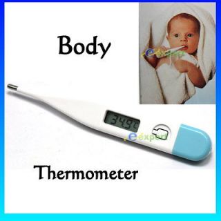 Newly listed Baby Child Adult Body Digital LCD Heating Thermometer