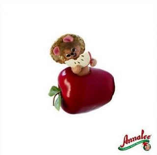   ANNALEE DOLLS FALL HARVEST THANKSGIVING *MOUSE IN APPLE* LITTLE MOUSE