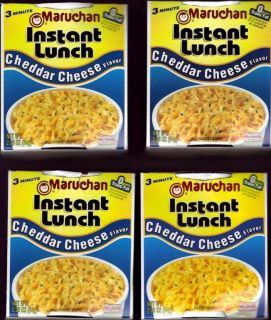 NEW MARUCHAN INSTANT LUNCH CHEDDAR CHEESE NOODLE CUP SOUP DELICIOUS