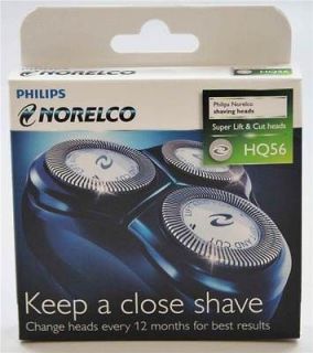 Norelco HQ55PLUS HQ56 Reflex Plus Replacement Heads NEW