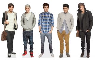 ALL ONE DIRECTION GROUP Life Size Cardboard Cutouts Real Standee