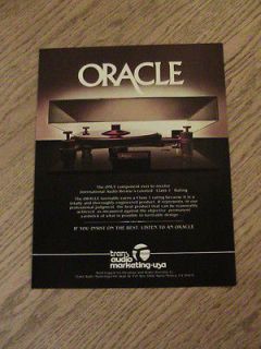 oracle turntable in TV, Video & Home Audio