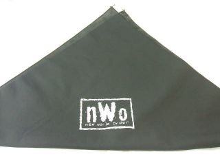 nWo New World Order White Logo Bandana 