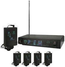 Nady EO3 AA 300 Foot Wireless Monitor System + (5) EO3 RX AA 