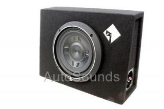 Rockford Fosgate P3S 1X8 NEW P3 8 Shallow Loaded Truck Subwoofer Box 