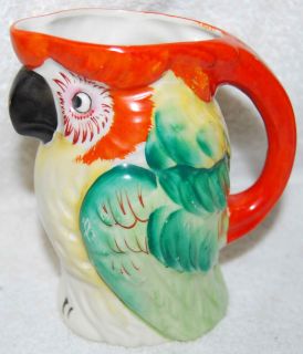 parrot pitcher in Pottery & Glass