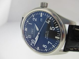 IWC Mark XVI Pilot IW325501 Black Dial Automatic Steel Watch 39mm
