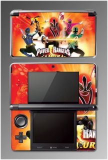 Power Rangers Samurai Red Sword SKIN 4 for Nintendo 3DS