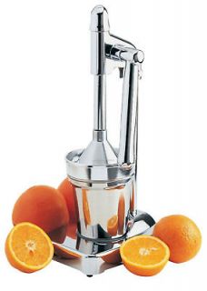 Manual Citrus Juicer Squeezer Orange/Lemon (STAINLESS)