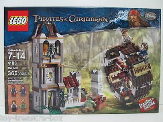 Pirates of the Caribbean The Mill 4183 LEGO set 365 piece set Ages 7 