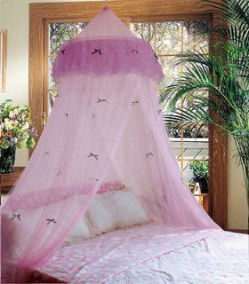  Netting Bed Canopy Mosquito Net Butterfly White/Pink/Pur​ple/Yellow