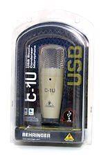 Behringer C 1U USB Condenser Studio Microphone With Large Diaphragm