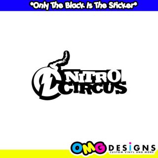 Nitro Circus Travis Pastrana 199 Sticker Decal Bomb JDM FMX Motocross