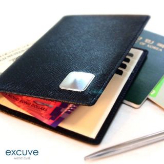   Leather Passport Cover Credit Card Ticket Holder Wallet Engraved Name