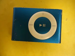 Apple iPod shuffle 2nd Generation Blue (1 GB) WONT TURN ON AS IS