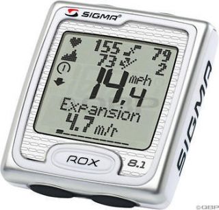 Sigma ROX 8.1 Wireless Cycling Computer Silver