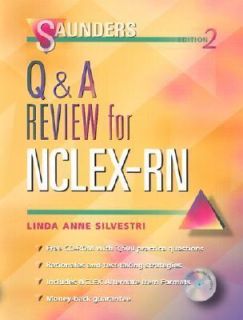 Saunders Q&A Review for NCLEX RN (Book with CD ROM for Windows 