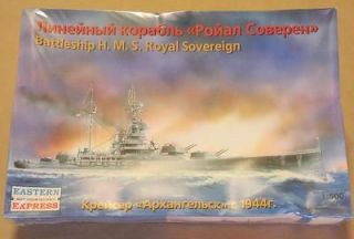 EASTERN EXPRESS HMS ROYAL SOVEREIGN BATTLESHIP 1/500 SCALE *SEALED 