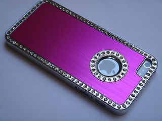 New Luxury Diamond Stylish Aluminium Hard Case Cover For iPhone 5