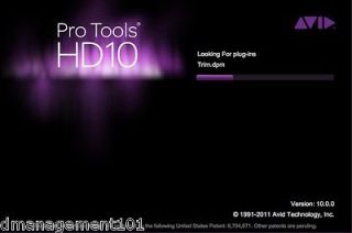 AVID Pro Tools 10 HD Full Version via Immediate Transfer to your iLok 