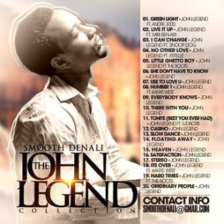 John Legend, The Collection, Best Of John Legend, DJ Smooth Denali 